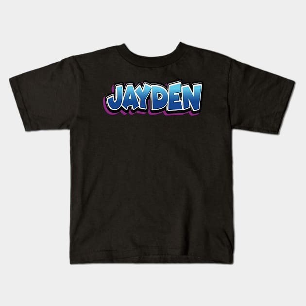Jayden Kids T-Shirt by ProjectX23